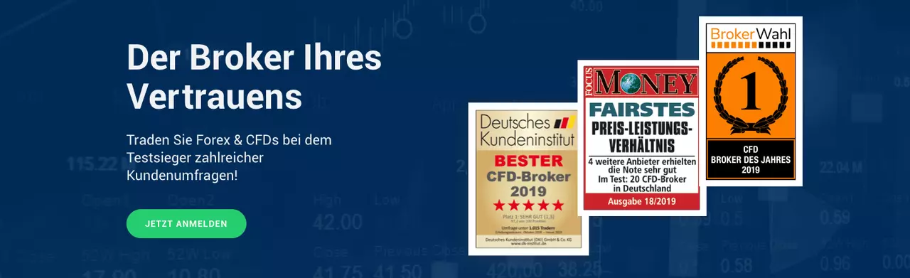 Handeln Sie Forex & CFDs beim Broker Ihres Vertrauens!
