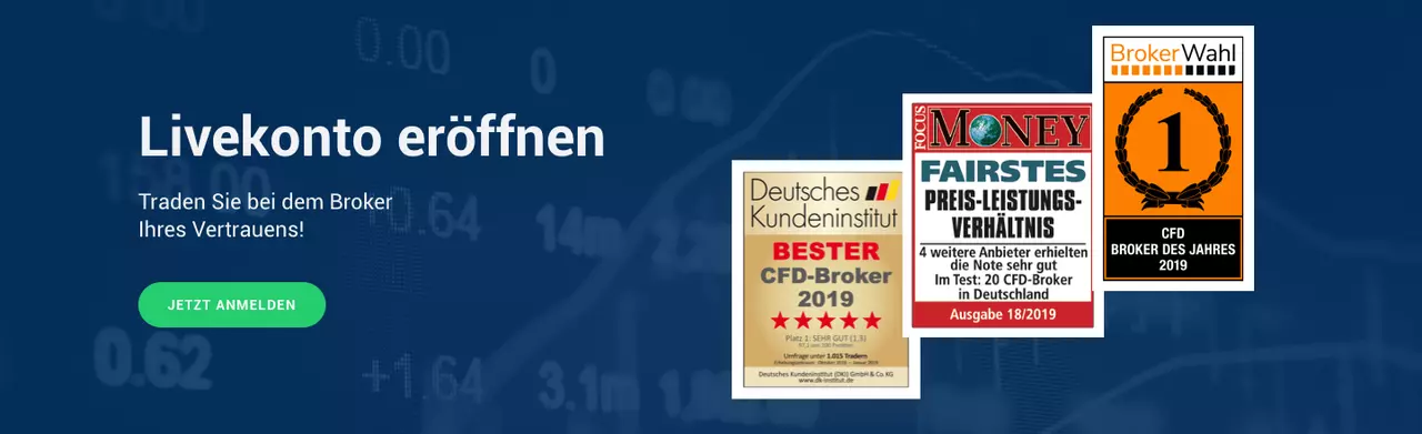 Handeln Sie Forex & CFDs beim Broker Ihres Vertrauens!