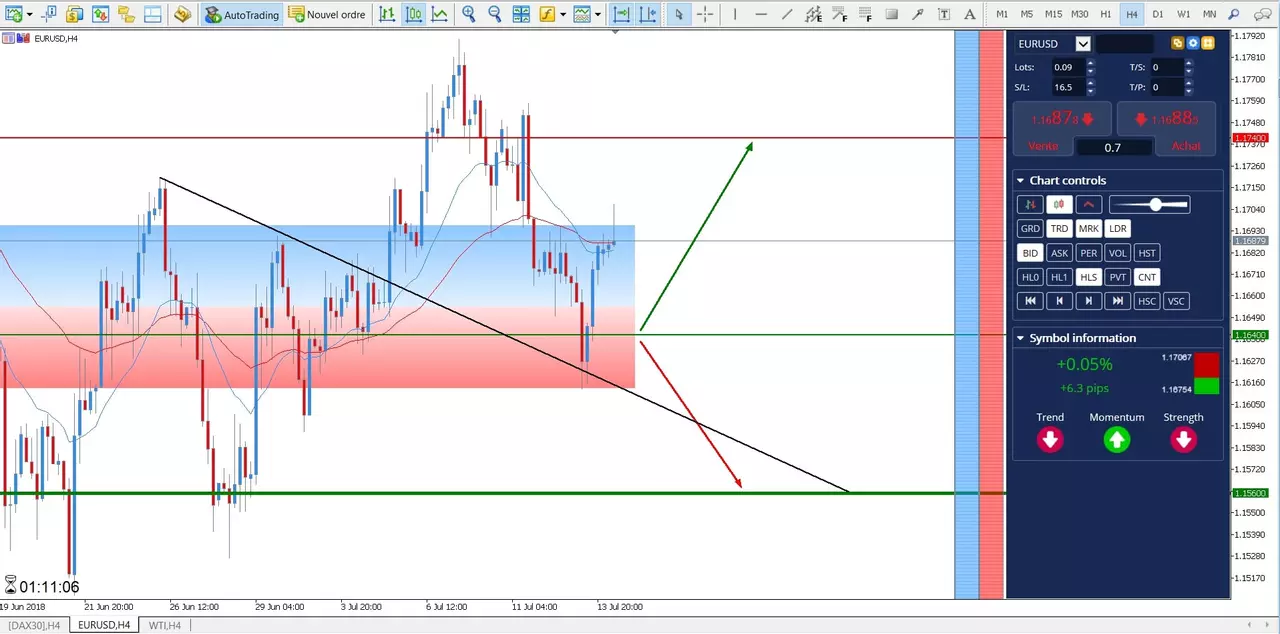 perspectives EUR/USD