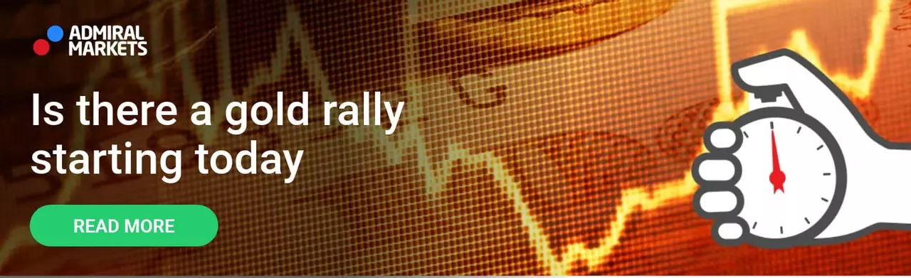 Is there a Gold rally starting today - Trade gold with Admiral Markets