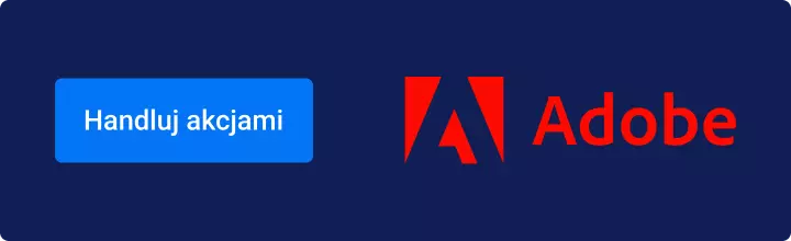 handel akcjami Adobe