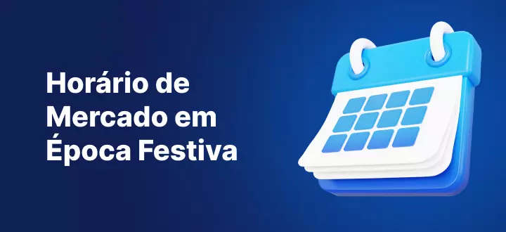 Horário de Mercado durante Época Festiva