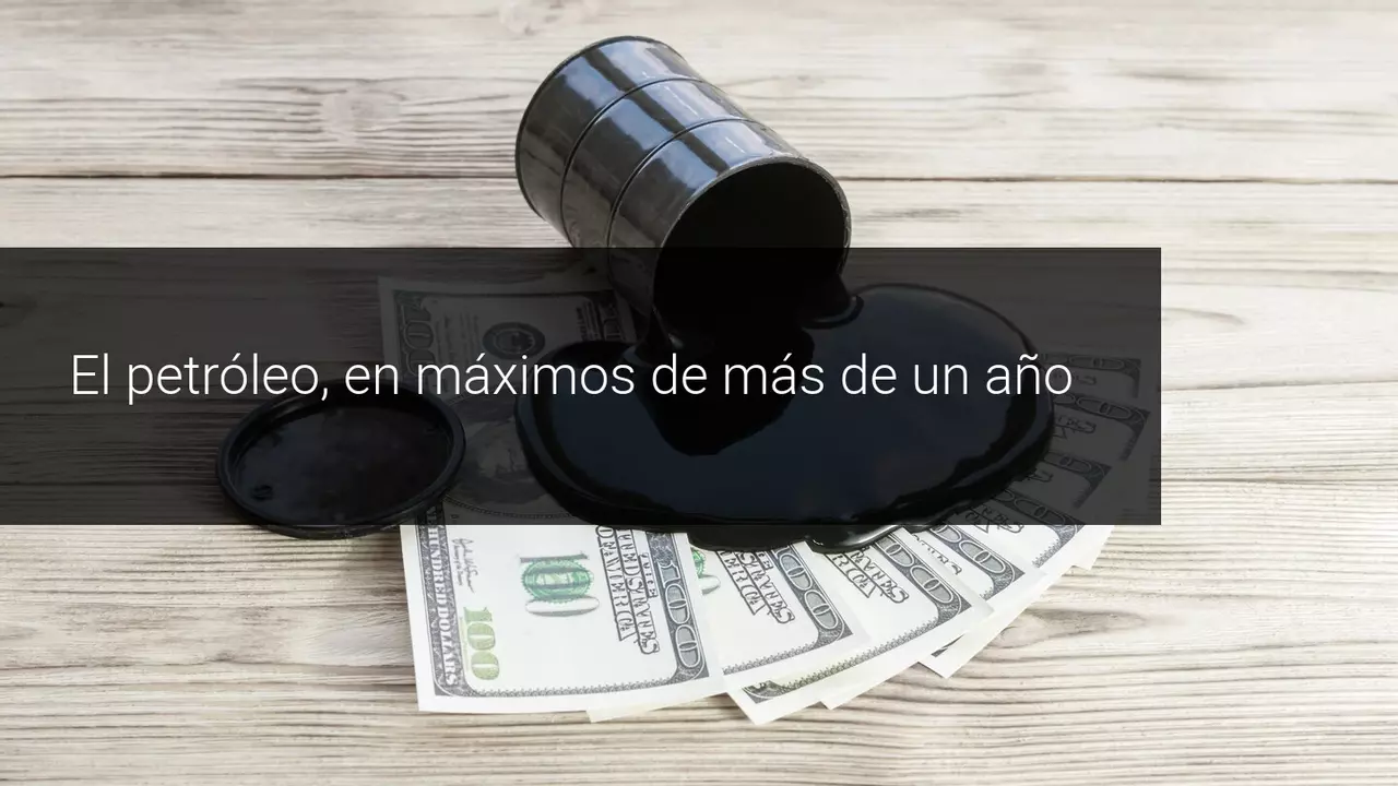 El petróleo en máximos