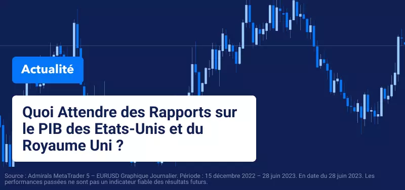 Quoi Attendre des Rapports sur le PIB des Etats-Unis et du Royaume Uni ?