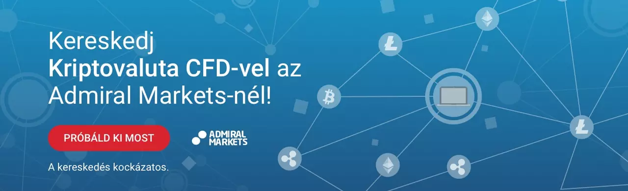 Kereskedj kriptovaluta CFD-vel az Admiral Markets-nél