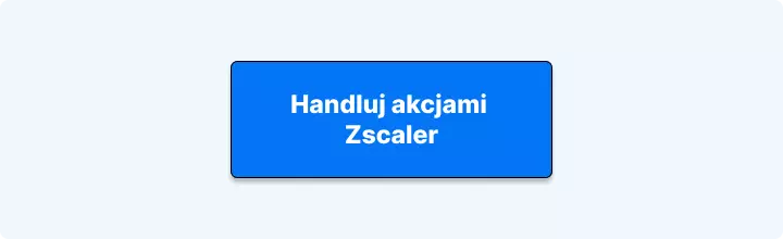 napis zscaler na niebieskim banerze