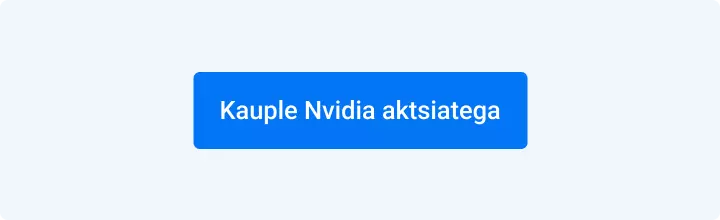 lause kauple nvidia aktsiatega sinisel taustal