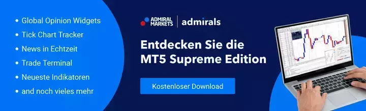 Holen Sie sich die kostenlose MetaTrader Supreme Edition!