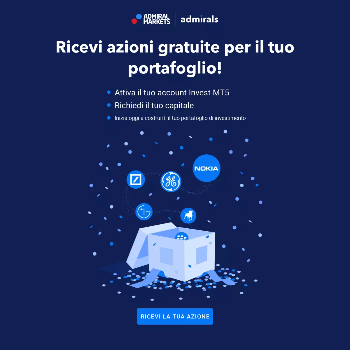 ottieni azione gratis