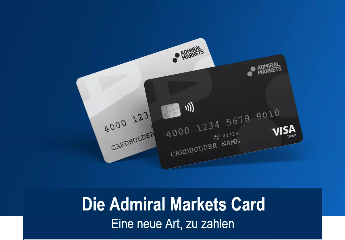 Die Admiral Markets Card - Eine neue Art zu bezahlen!