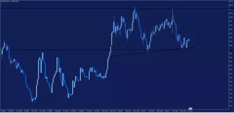 USDX Monatschart aus dem MetaTrader 5