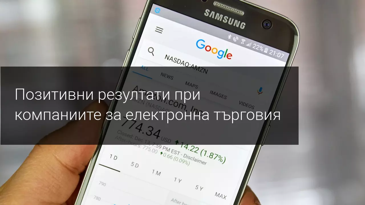 Резултатите от Amazon, Alibaba и eBay потвърждават доброто здраве на сектора за електронната търговия.