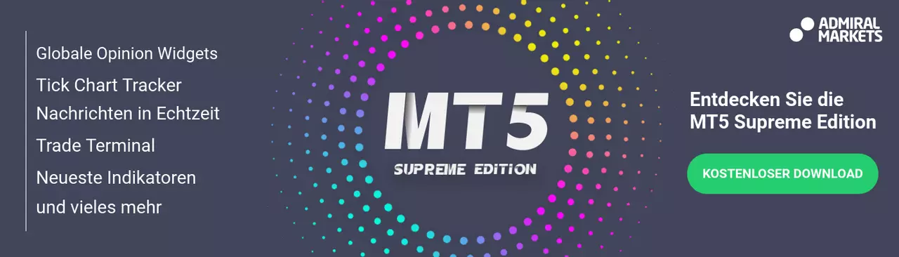 Erweitern Sie Ihren MetaTrader mit dem Tool für die Profis: Der MetaTrader Supreme Edition von Admiral Markets