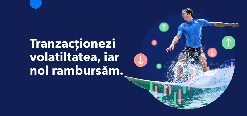 Tranzacționezi volatiltatea iar noi rambursăm
