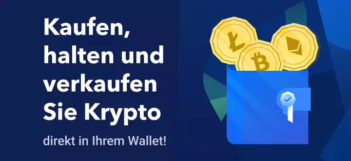 Kryptowährungen direkt in Ihrem Wallet