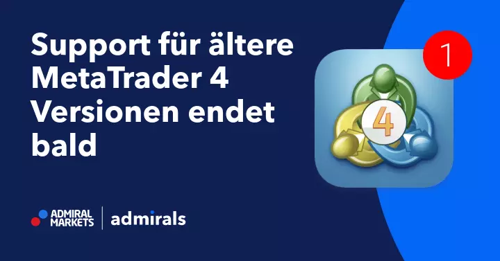 Support für ältere MetaTrader 4 Versionen endet