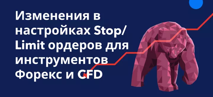 Изменения в настройках Stop/Limit ордеров для торговли инструментами Форекс и CFD