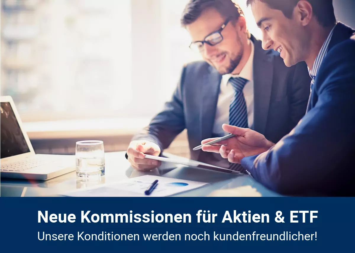 Änderungen der Anlagekommissionen für Aktien und ETFs