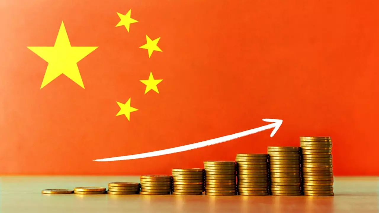 Chinese stocks surge