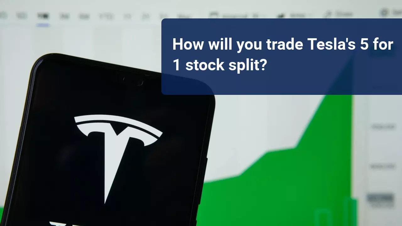 Tesla announces a 5 for 1 stock split