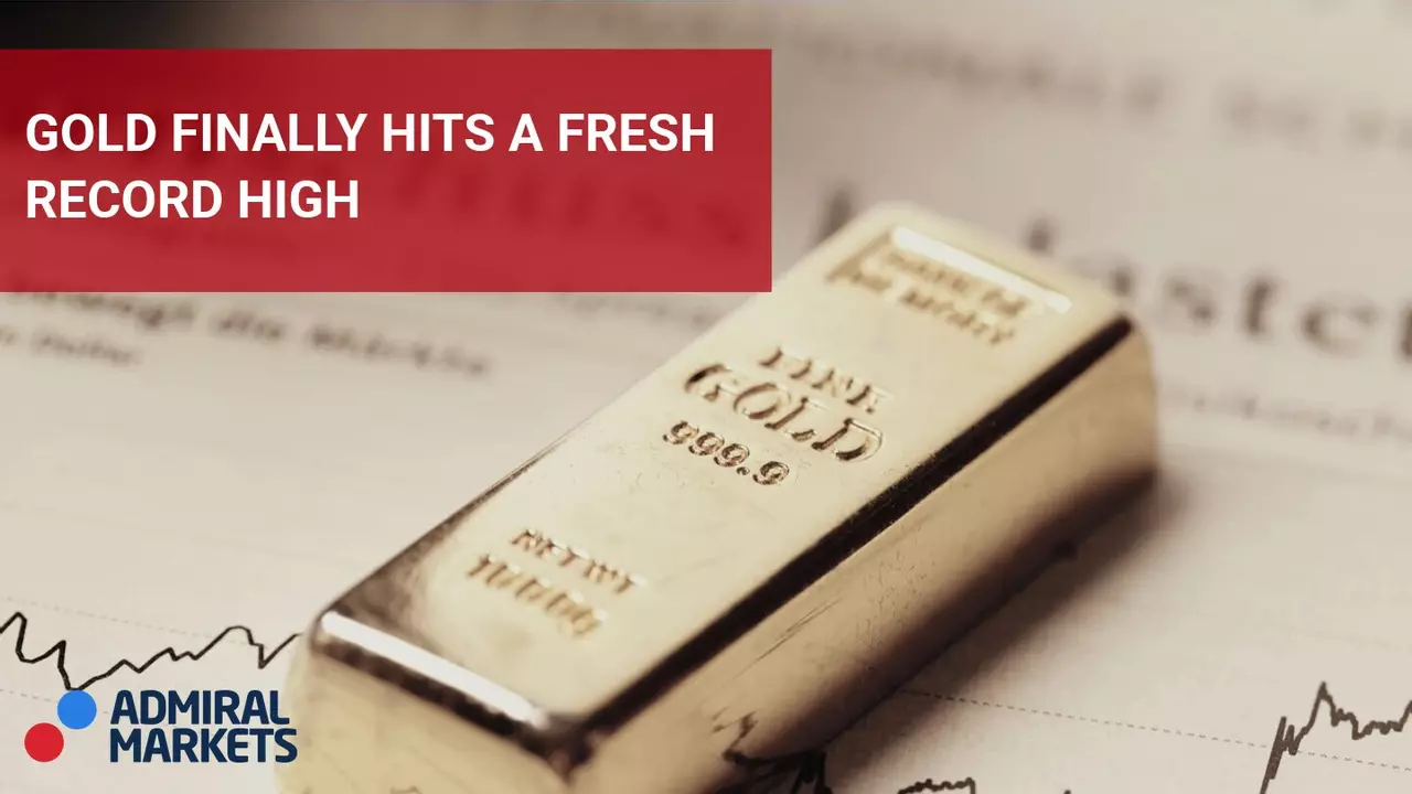 Gold finally hits a fresh record high