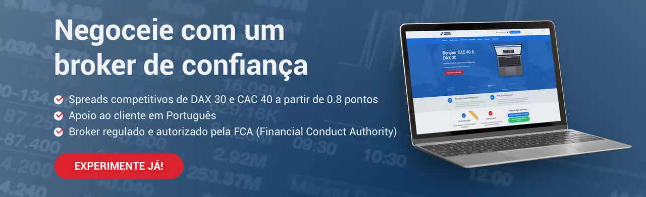 Comece a Negociar  com a Admiral Markets