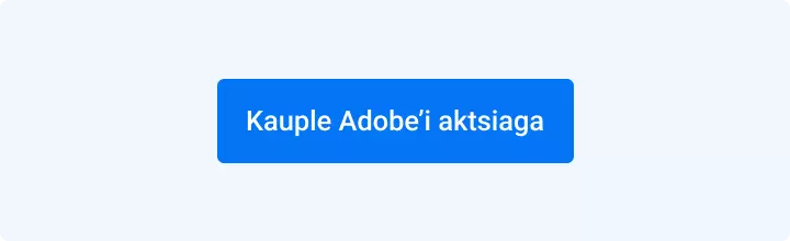 sinine kast kirjaga "Kauple Adobe aktsiaga"