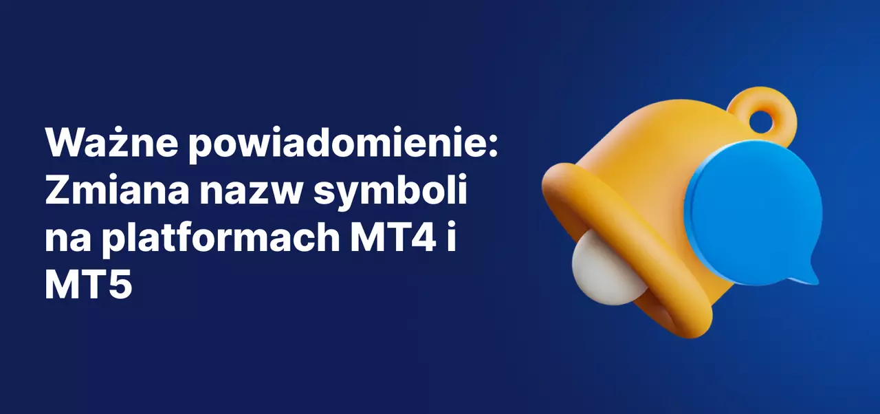 powiadomienie o zmianie nazwy symboli handlowych