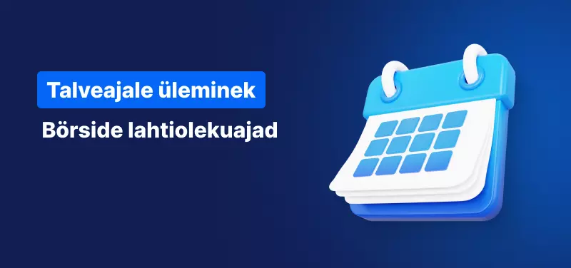 talveajale üleminek
