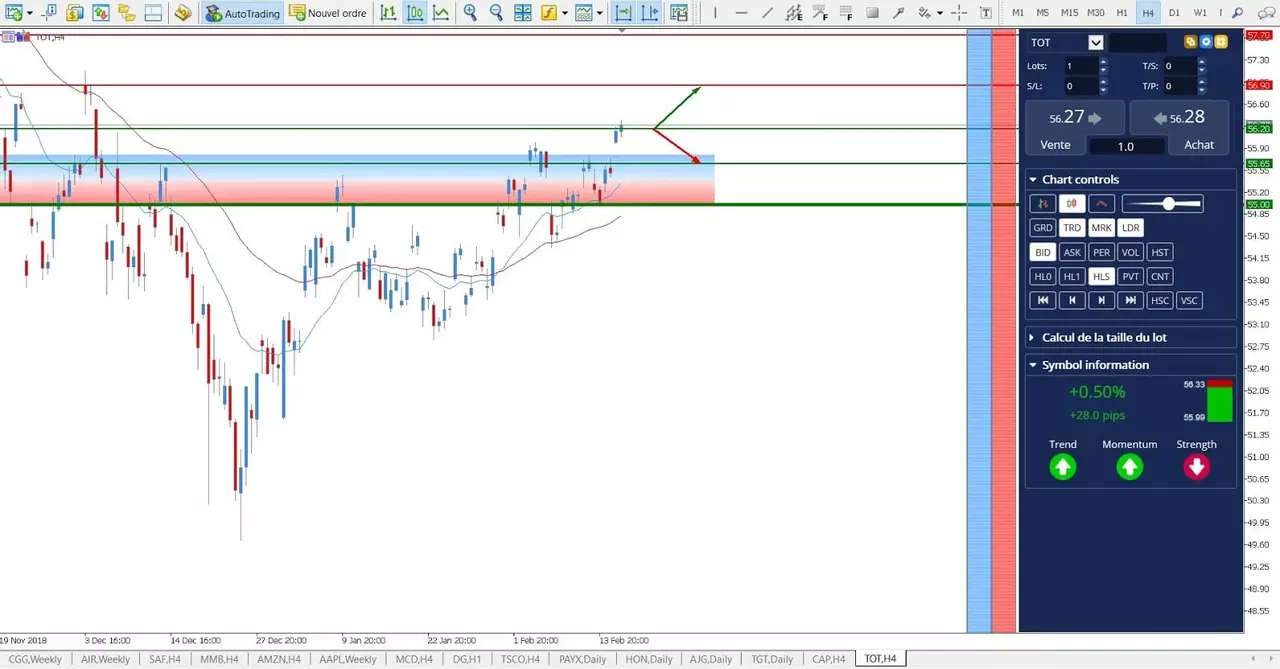 Analyse Total 18 Février 2019