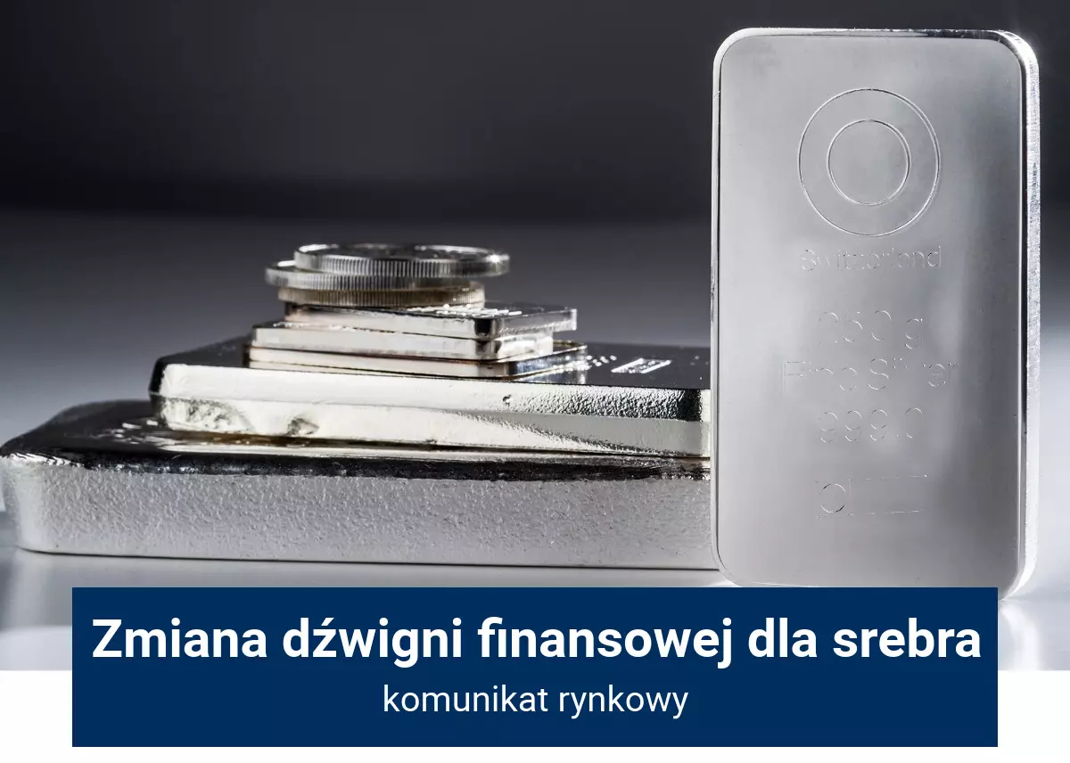 Zmiana lewara dla cfd na srebro