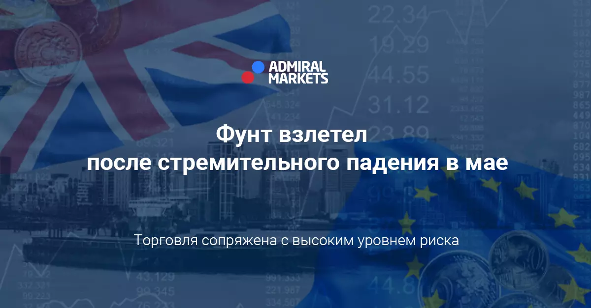 Фунт взлетел после стремительного падения в мае