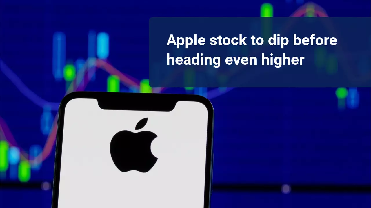 Apple’s stock trading 50% above its SMA(500) – buy the dip?