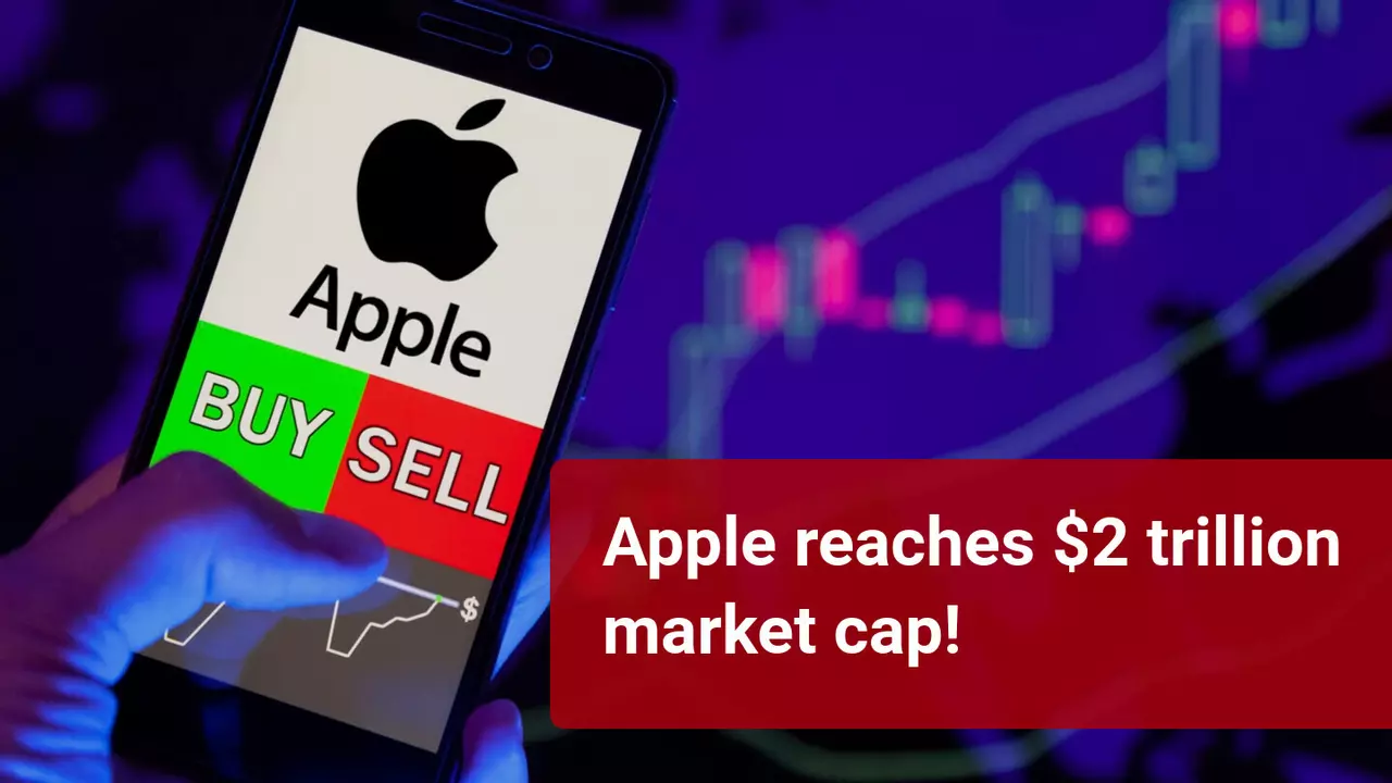 A Apple Atinge os US $ 2 Triliões de Valor de Mercado!