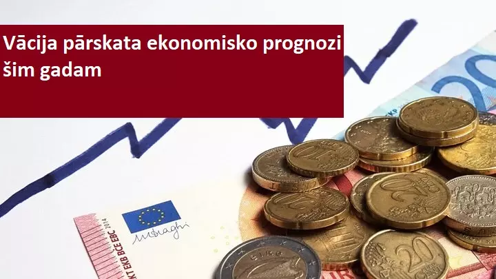 Vai Vācijas ekonomikas kritums būs mazāks par prognozēto?