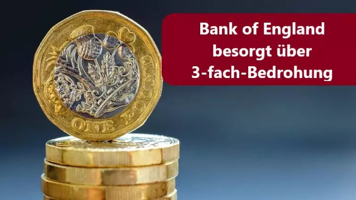 Bank of England diskutiert weitere Lockerungen aufgrund von Dreifach-Bedrohung für GBP