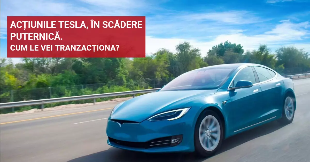 Acțiunile Tesla suferă o corecție severă pe piața bursieră după ce unul dintre acționarii săi principali și-a redus participația