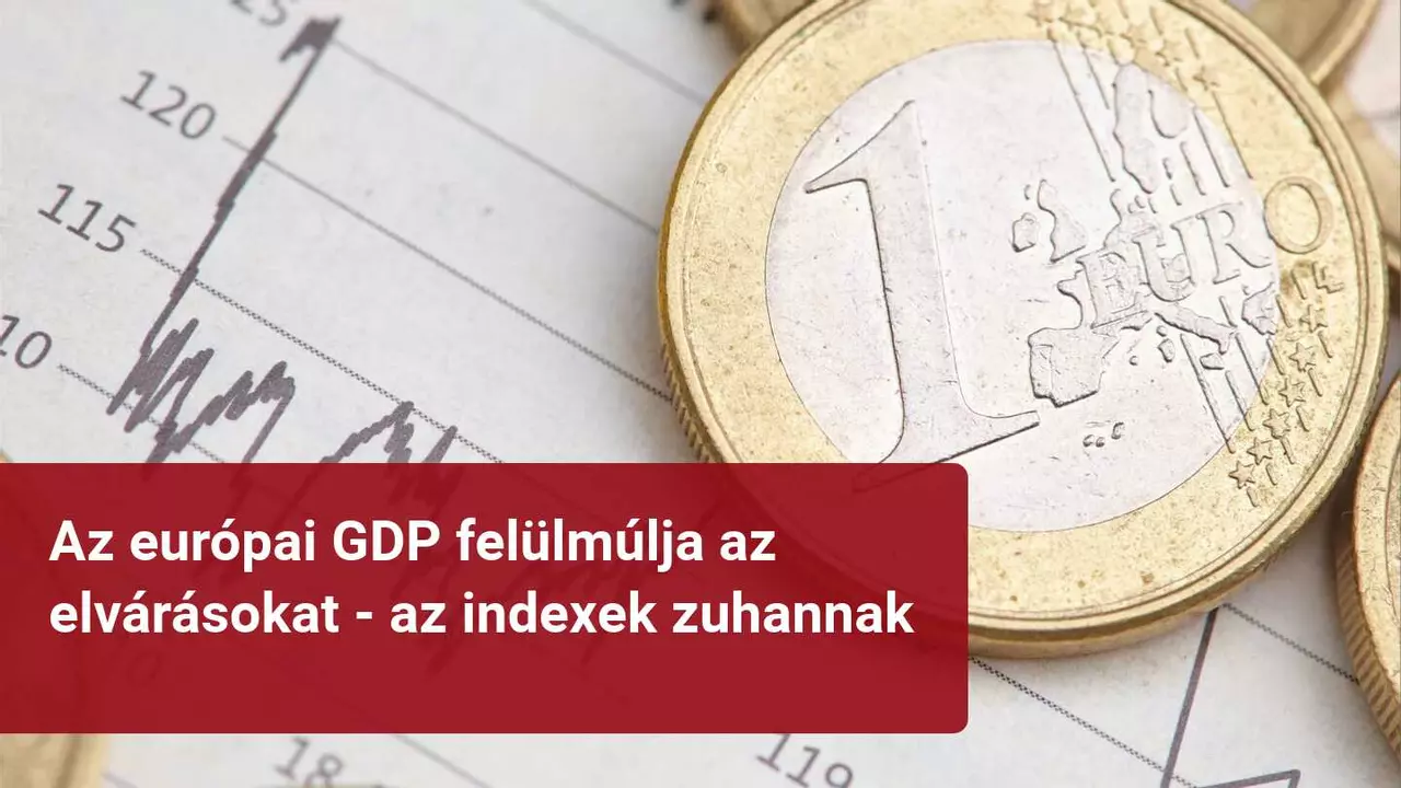 Az eurózóna GDP-je a vártnál kisebb mértékben zsugorodott, de nem akadályozta meg az európai indexek esését