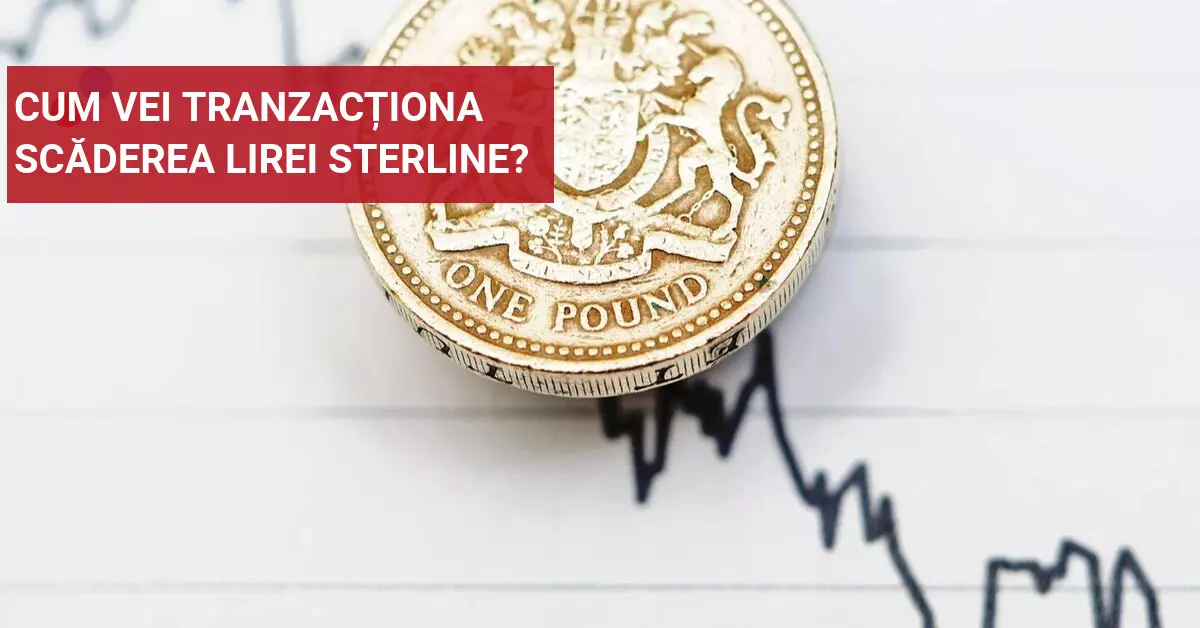 Lira sterlină, în scădere din cauza declarațiilor lui Boris Johnson despre Brexit