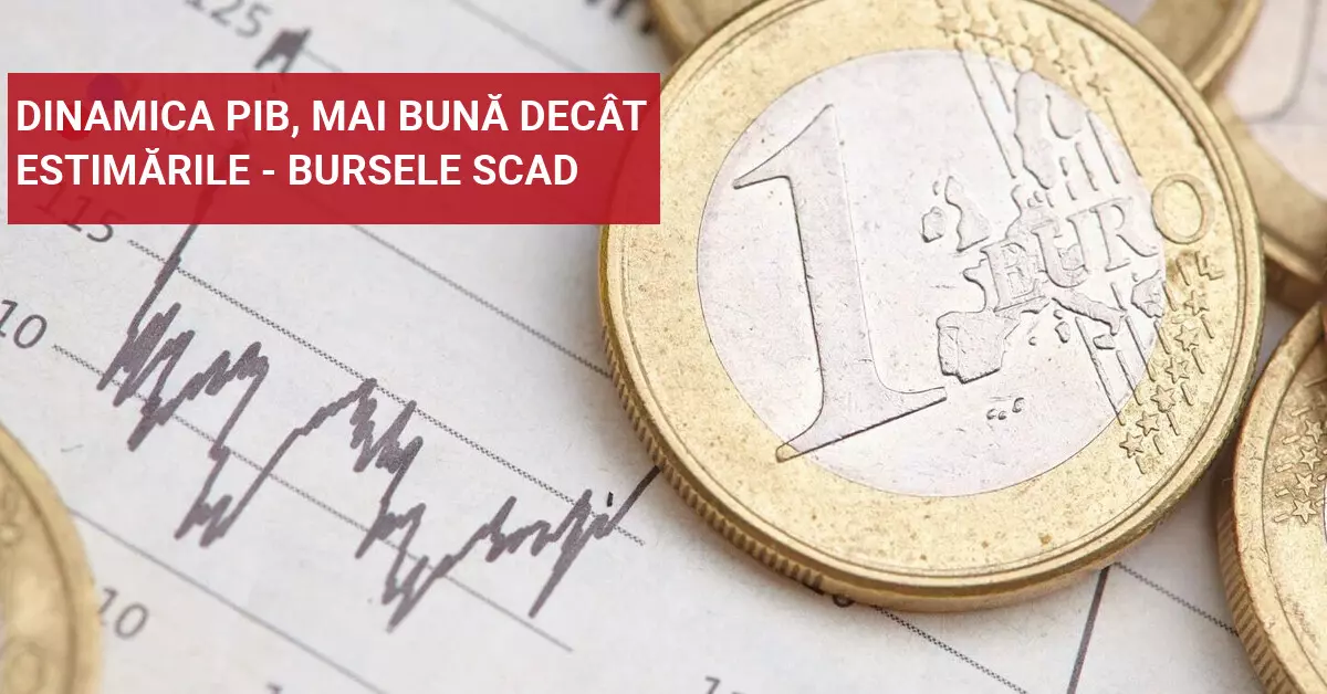 PIB-ul zonei euro s-a contractat mai puțin decât estimările, dar nu a putut împiedica scăderea burselor europene