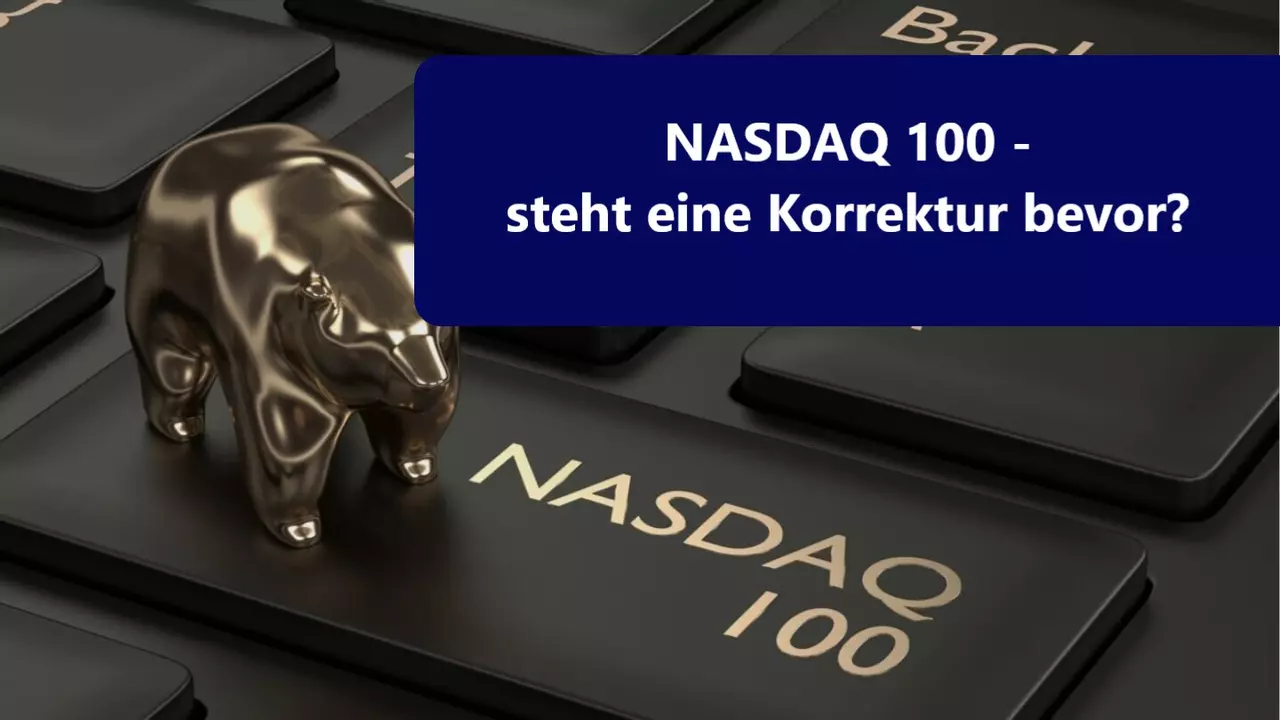 Softbank als Motor der US-Tech-Rallye entlarvt - US100 im Sinkflug
