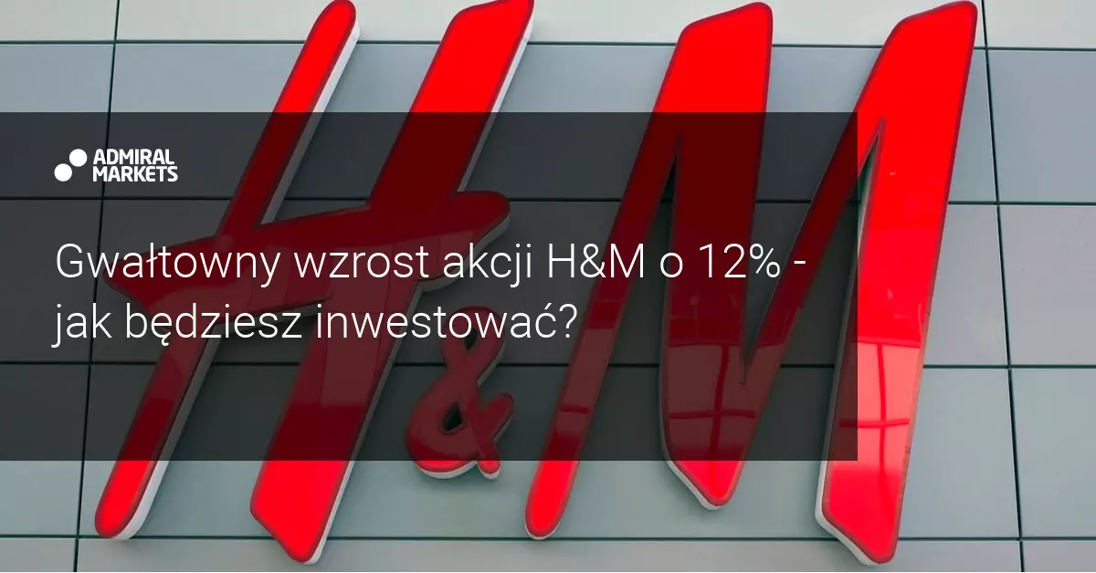 ​Akcje H&M rosną o 12% po osiągnięciu wyników lepszych od prognoz