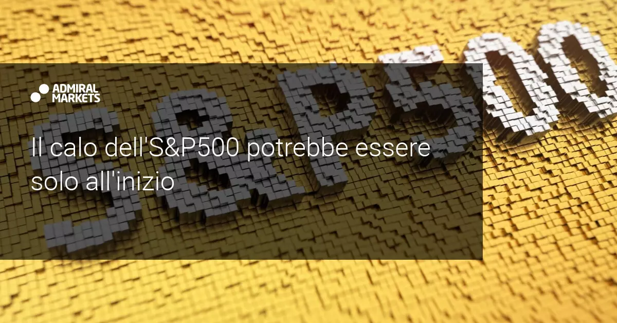 S&P 500 marca i primi 4 giorni di perdite da febbraio