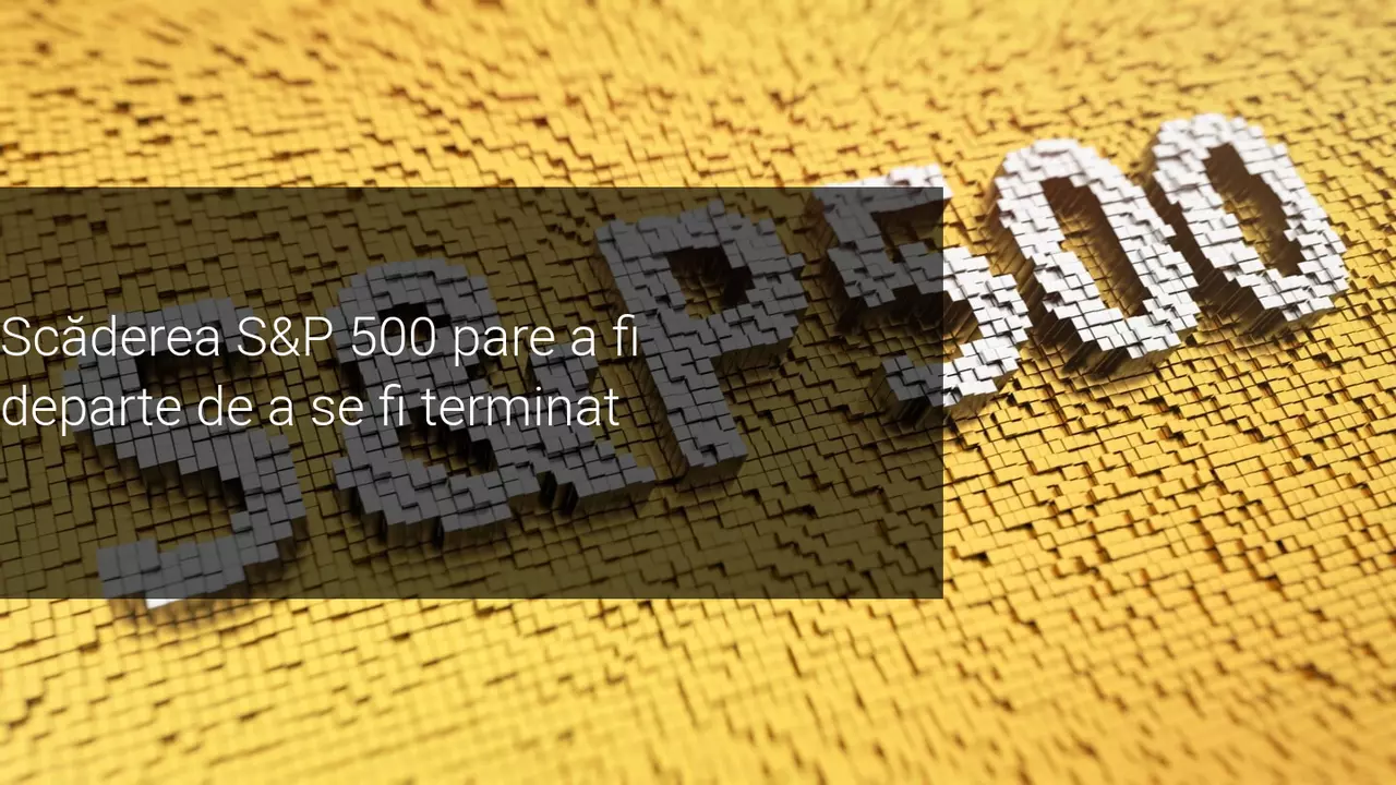 Indicele S&P 500, la prima serie de 4 sesiuni consecutive de pierdere din februarie