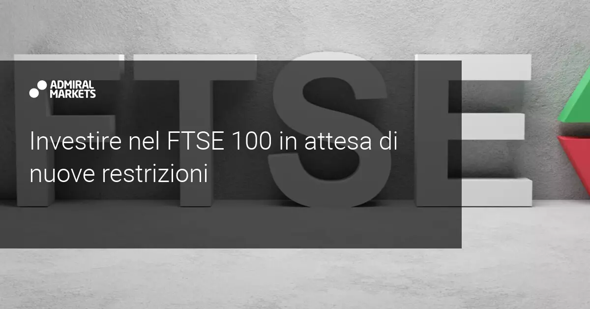 Tensioni per il FTSE 100 in attesa di nuove restrizioni Covid-19