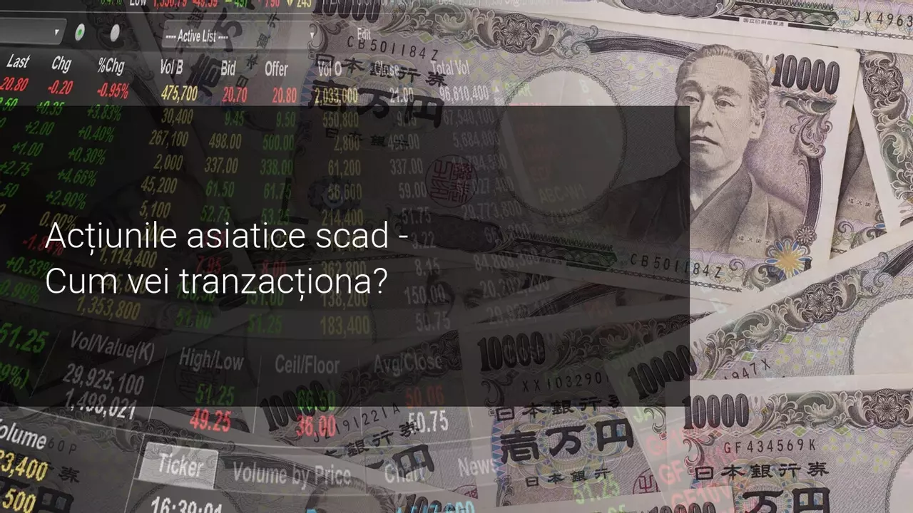 Incertitudinea politică și economică din Statele Unite generează scăderi pentru piețele bursiere asiatice