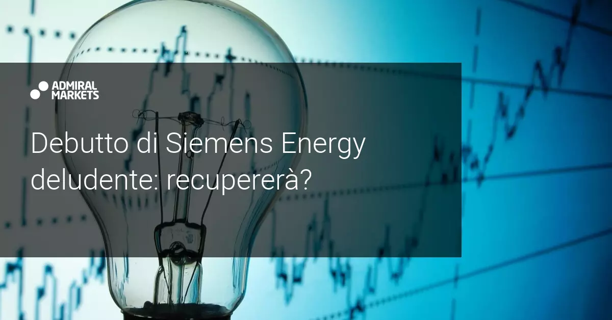 Siemens Energy delude le aspettative sul suo debutto