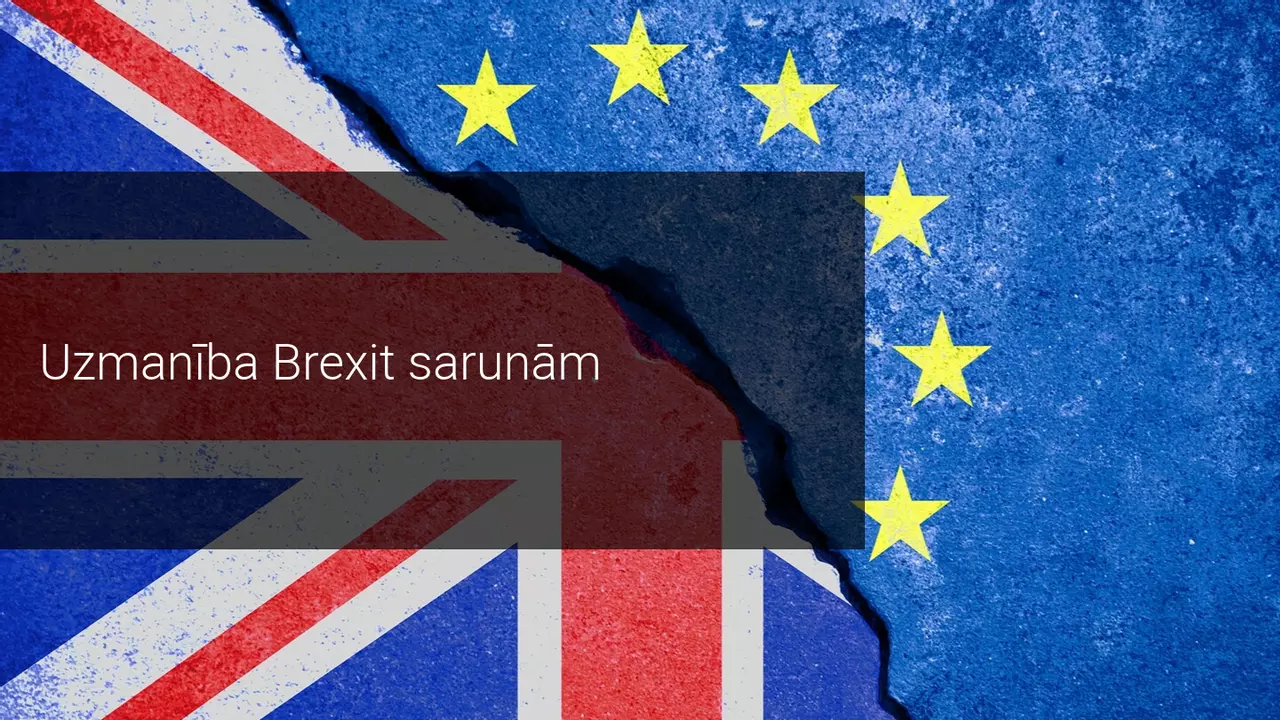 Pirms gaidāmā Brexit sarunu raunda FTSE 100 biržas indeksa vērtība samazinās