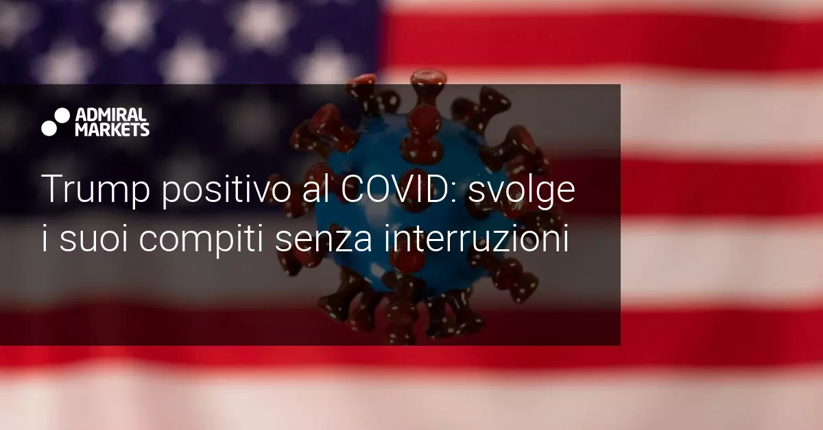 Trump positivo al Covid: le azioni collassano