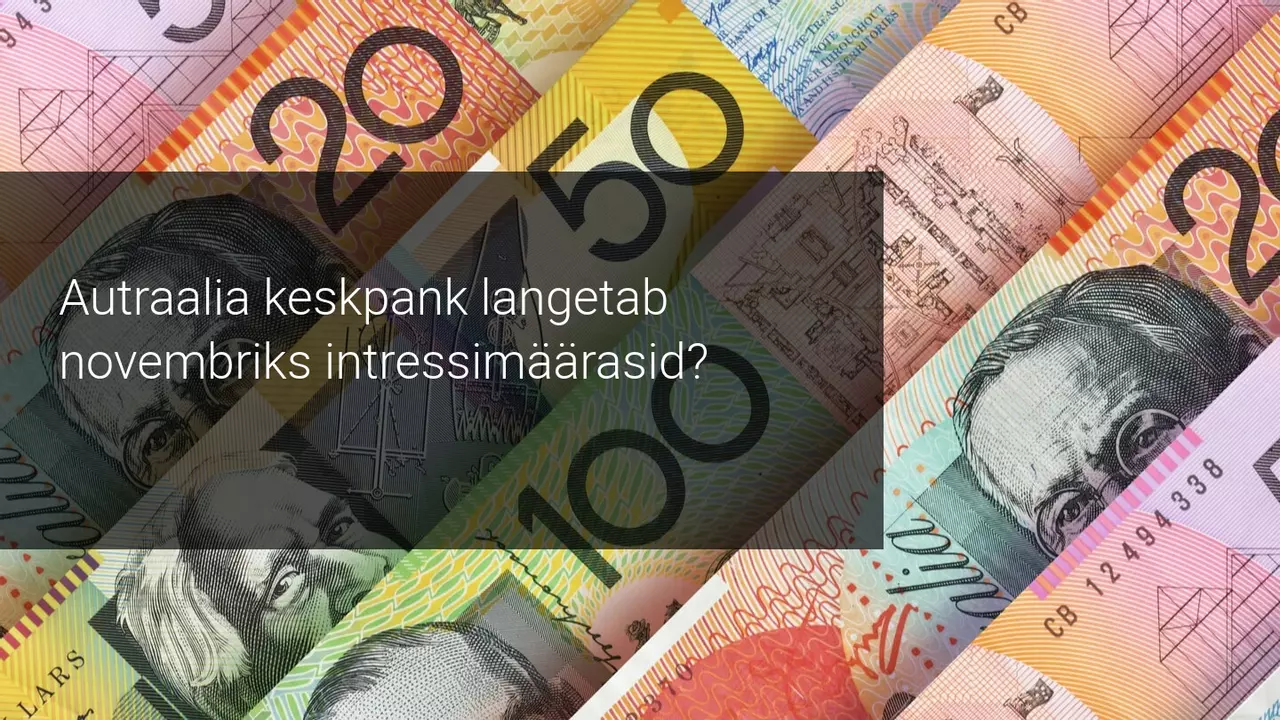 RBA hoidis intressimäärad muutumatuna
